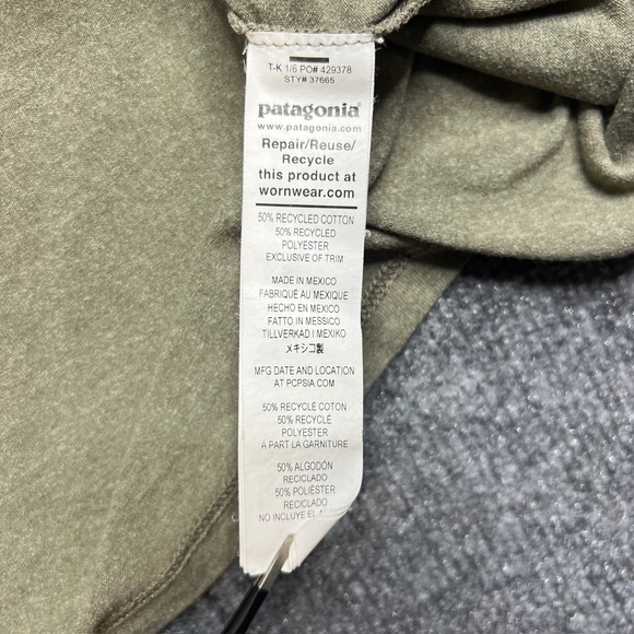 Patagonia Responsibili-Tee Men's XL Short Sleeve Crew Neck T-Shirt Green 37665 - Picture 7 of 8